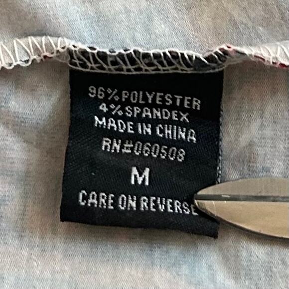 EUC Angie Red and Blue Multicolor Paisley Sleeveless Mini Dress. Size M - Picture 7 of 8